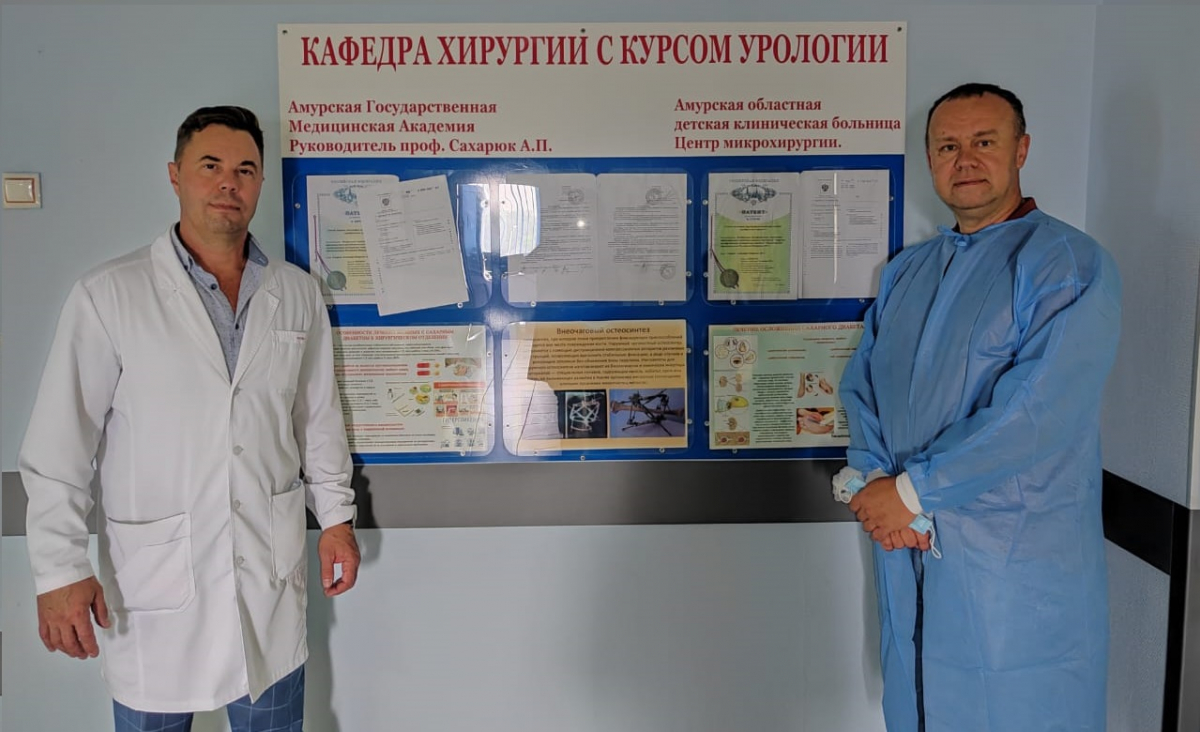 Главный врач пермской КДКБ посетил Амурскую область
